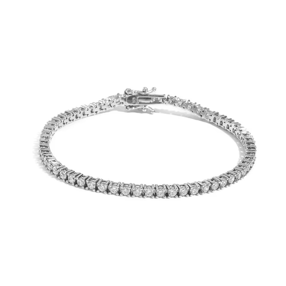 Noa - Silver Everyday CZ Bracelet