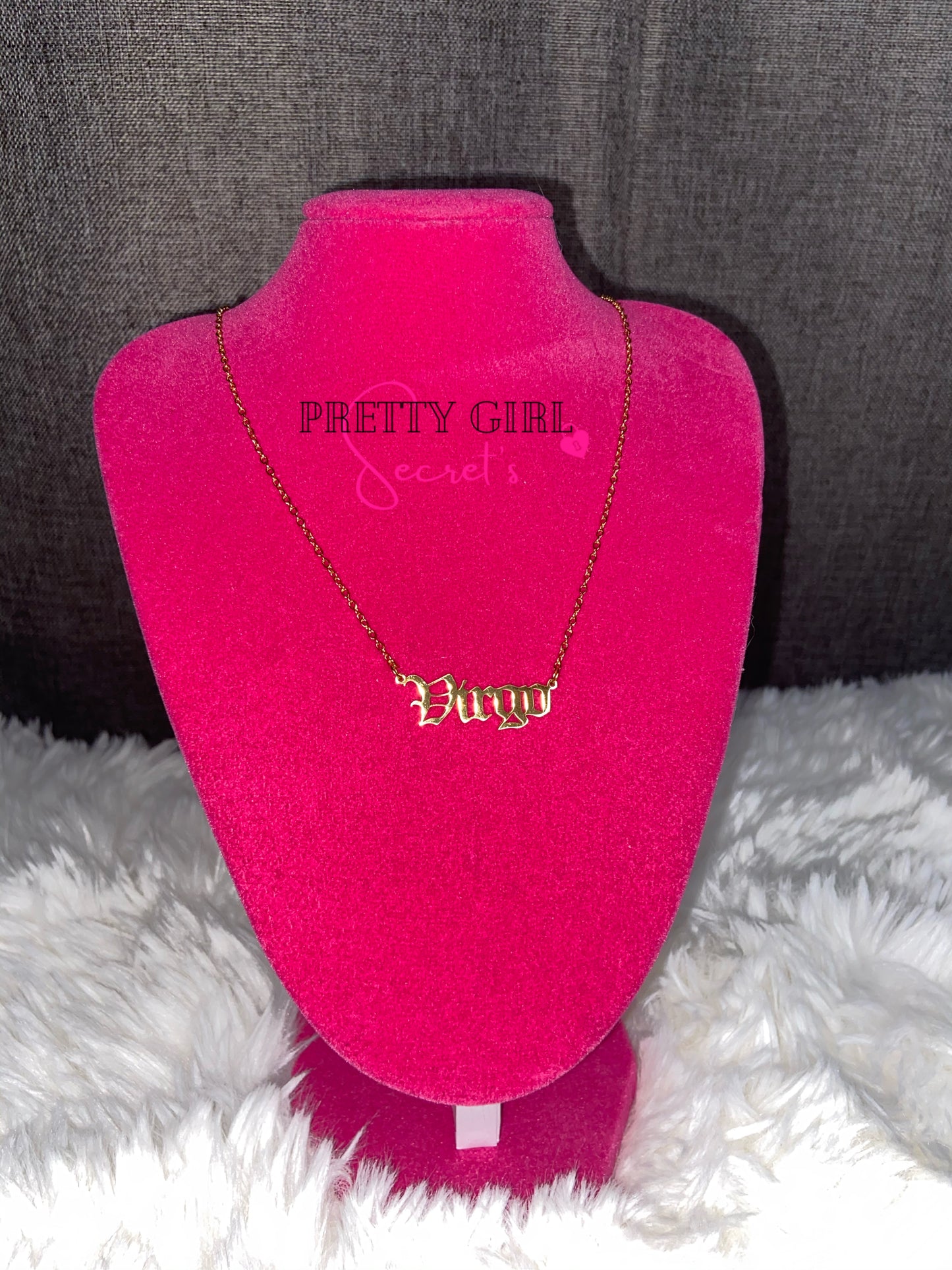 Pretty Girl "Zodiac" Necklace