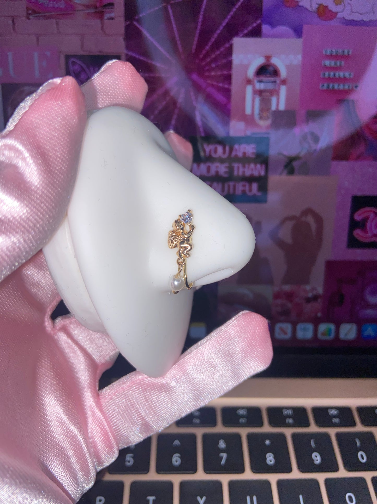 Cupid -Nose Cuff