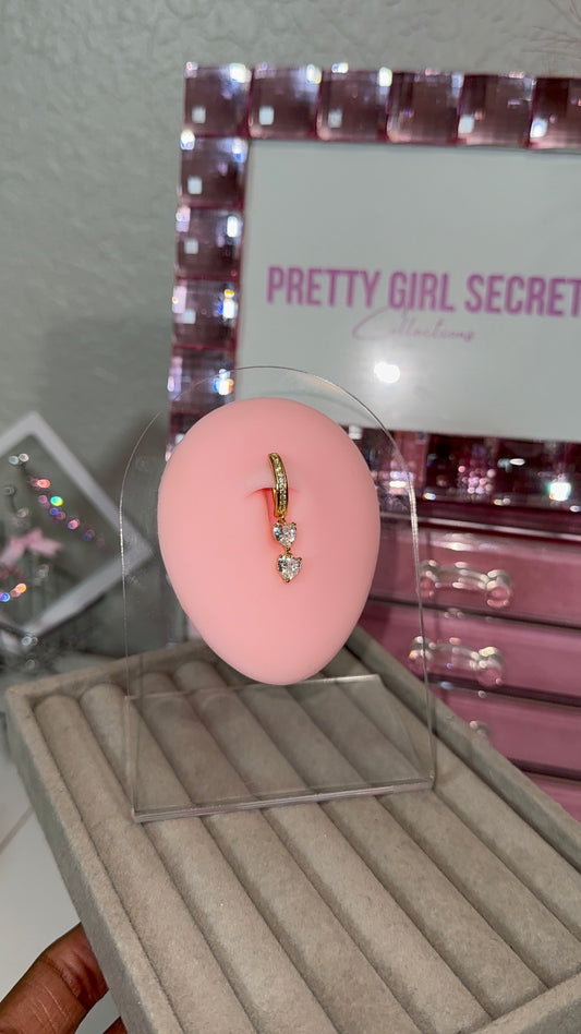 Nelli - Screwless Dangle Belly Piercing