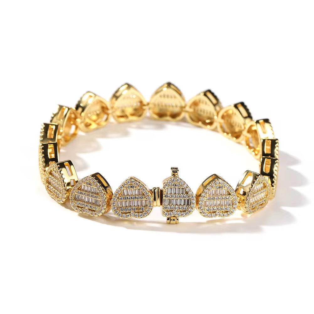 Adorn - Gold CZ Bracelet