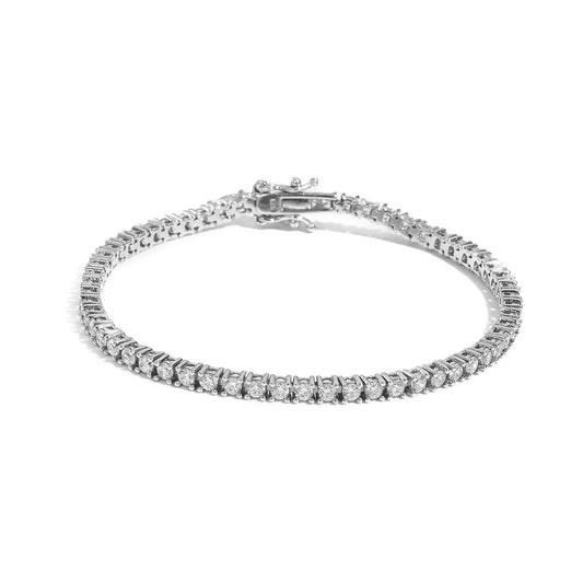 Noa - Silver Everyday CZ Bracelet