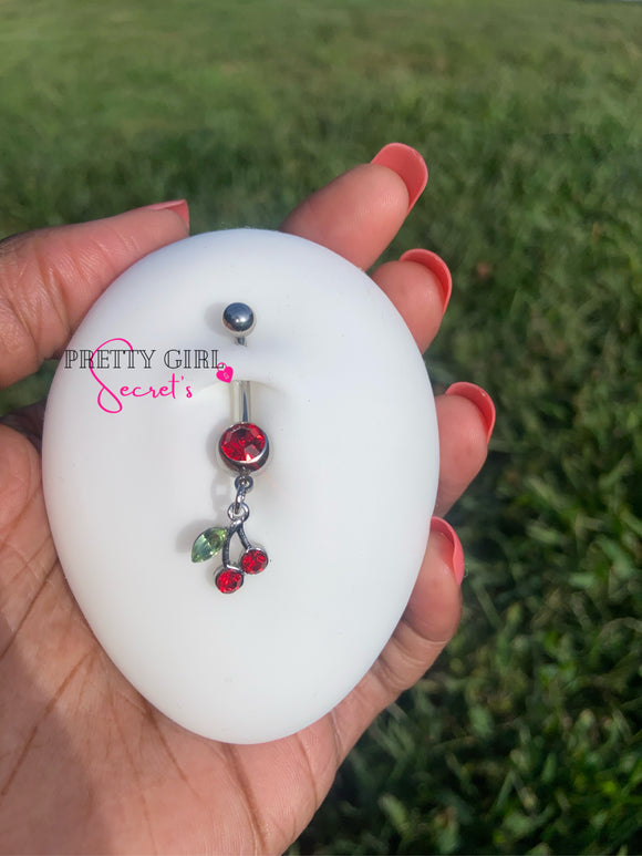 Red Cherries - Belly Ring